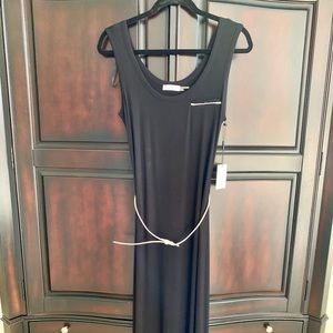 Calvin Klein black maxi dress size 6